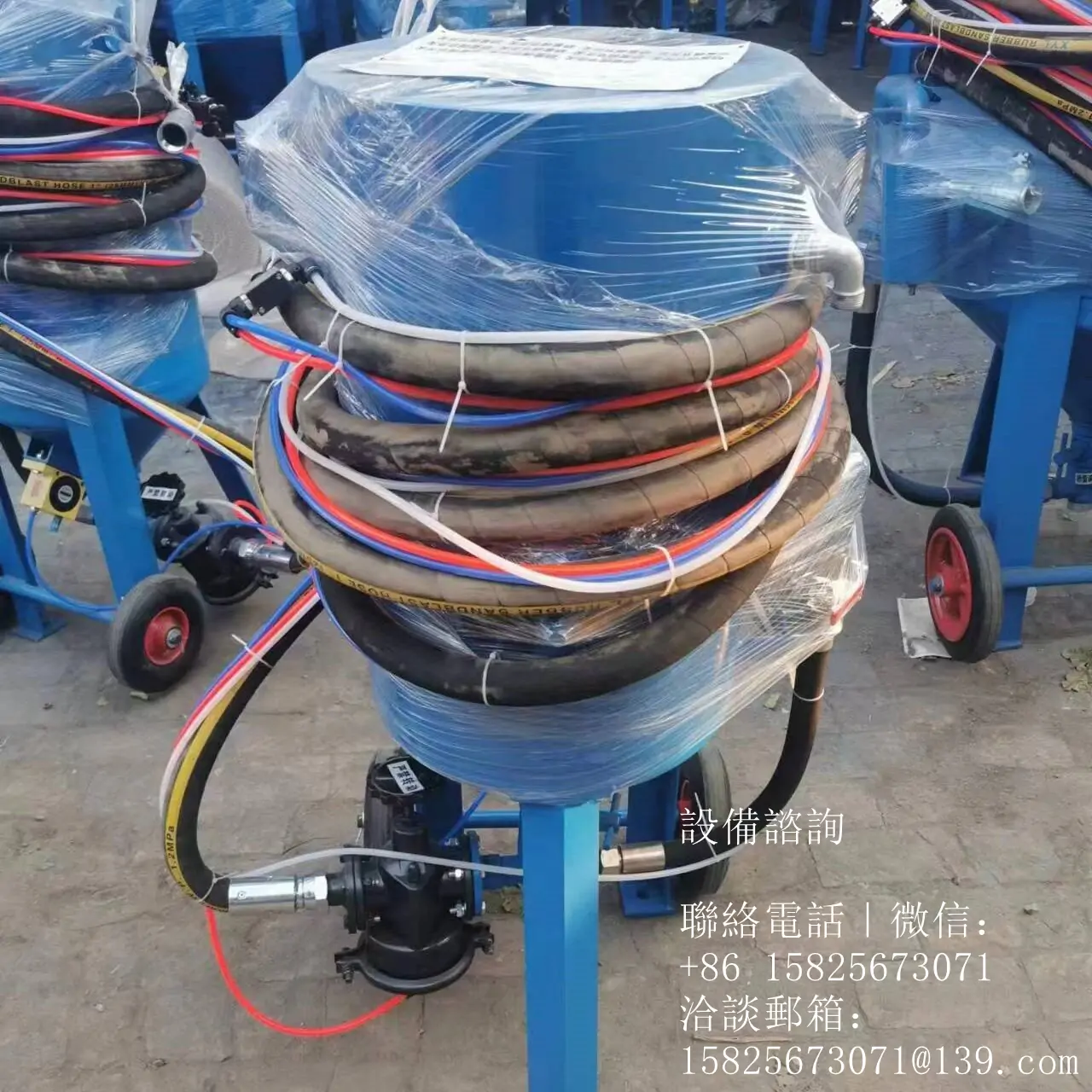 夾具底座噴砂機實際應用案例