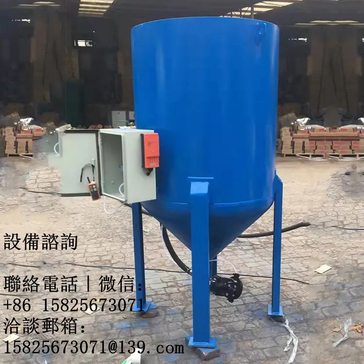 船舶欄桿噴砂機實際應用案例