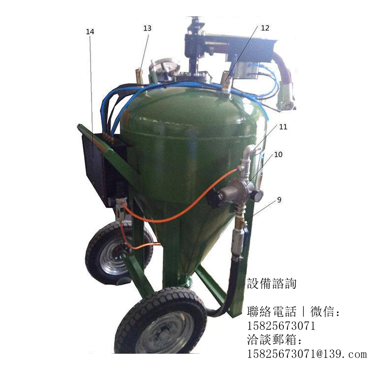 招牌工程業噴砂機實際應用案例